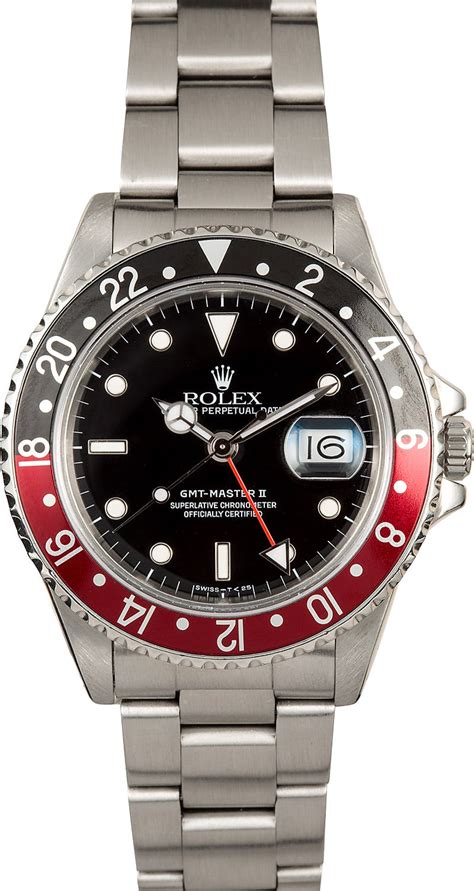 rolex gmt black and red.